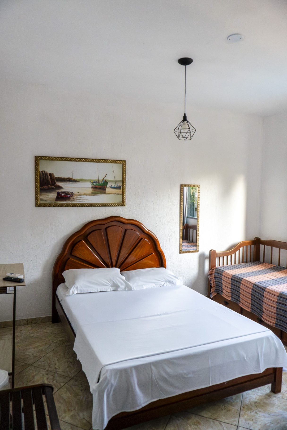 Quarto Estrela do Mar — visão ampla do quarto